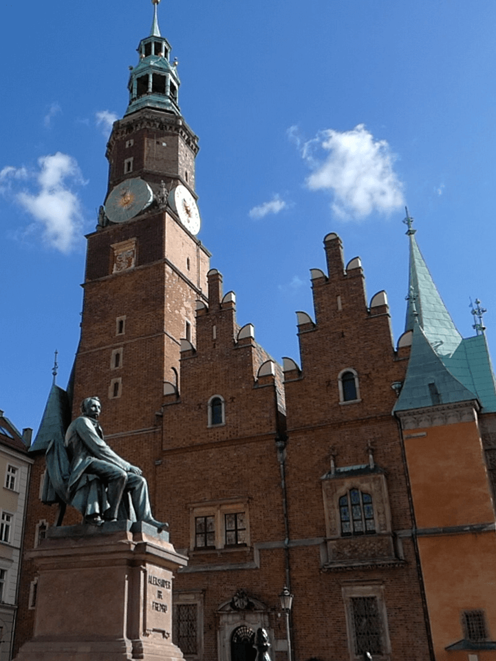 The Market Square in Wroclaw